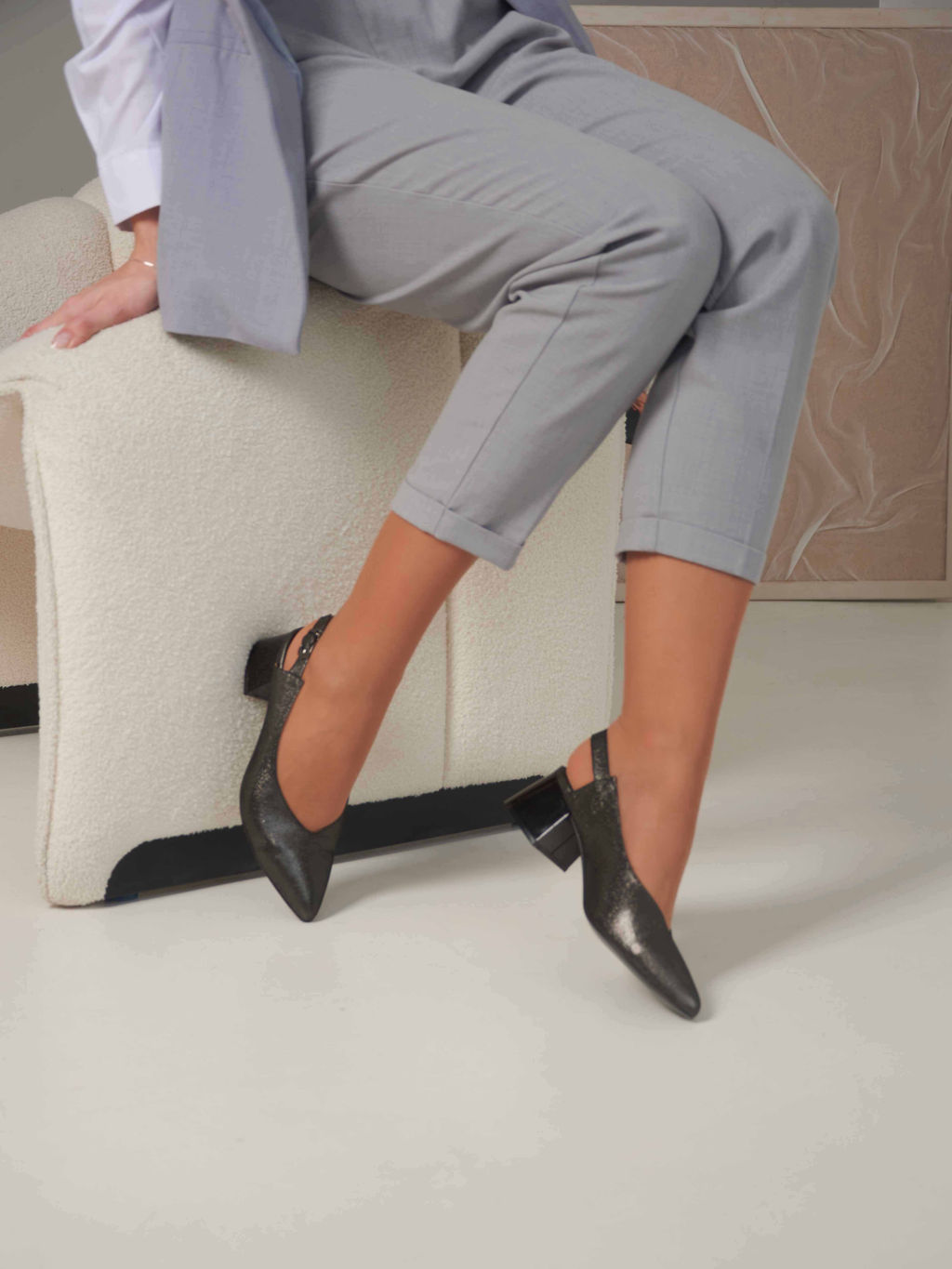 Туфли EDART 4101.767 bl. Черный астана фото 15