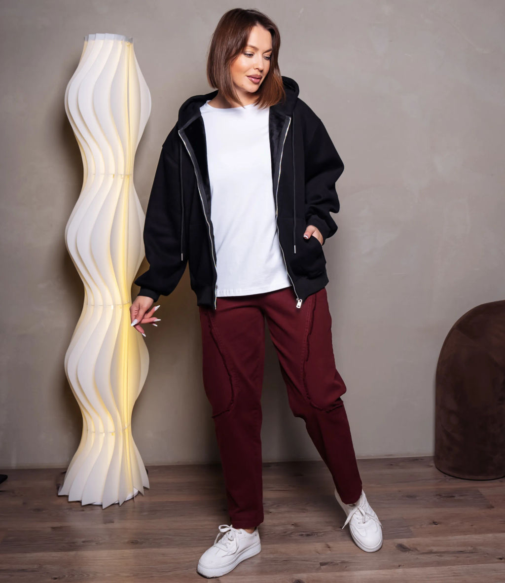 Толстовка #КТ900 (1), чёрный - Dommod фото 4