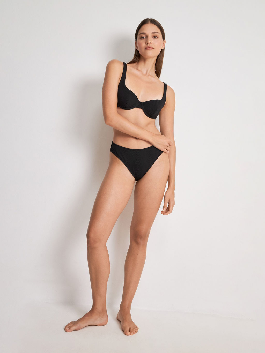 Infinity / Бюстгальтер купальный жен.T-shirt Foux черный - Infinity Lingerie фото 4