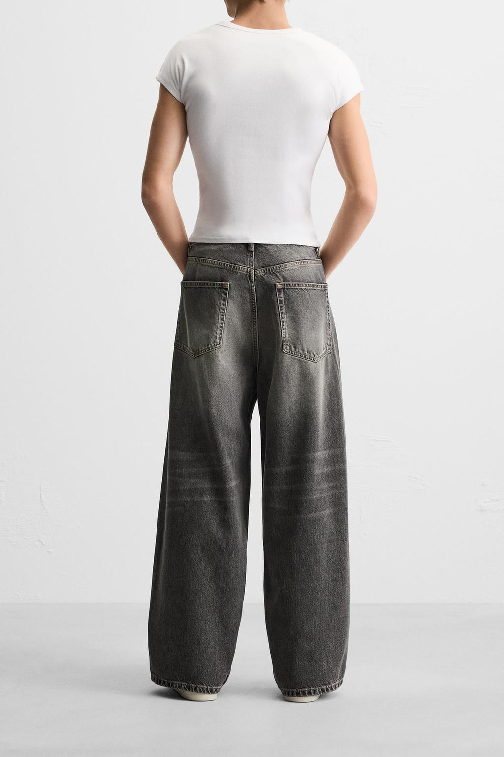SUPER BAGGY FIT JEANS - Zara фото 13