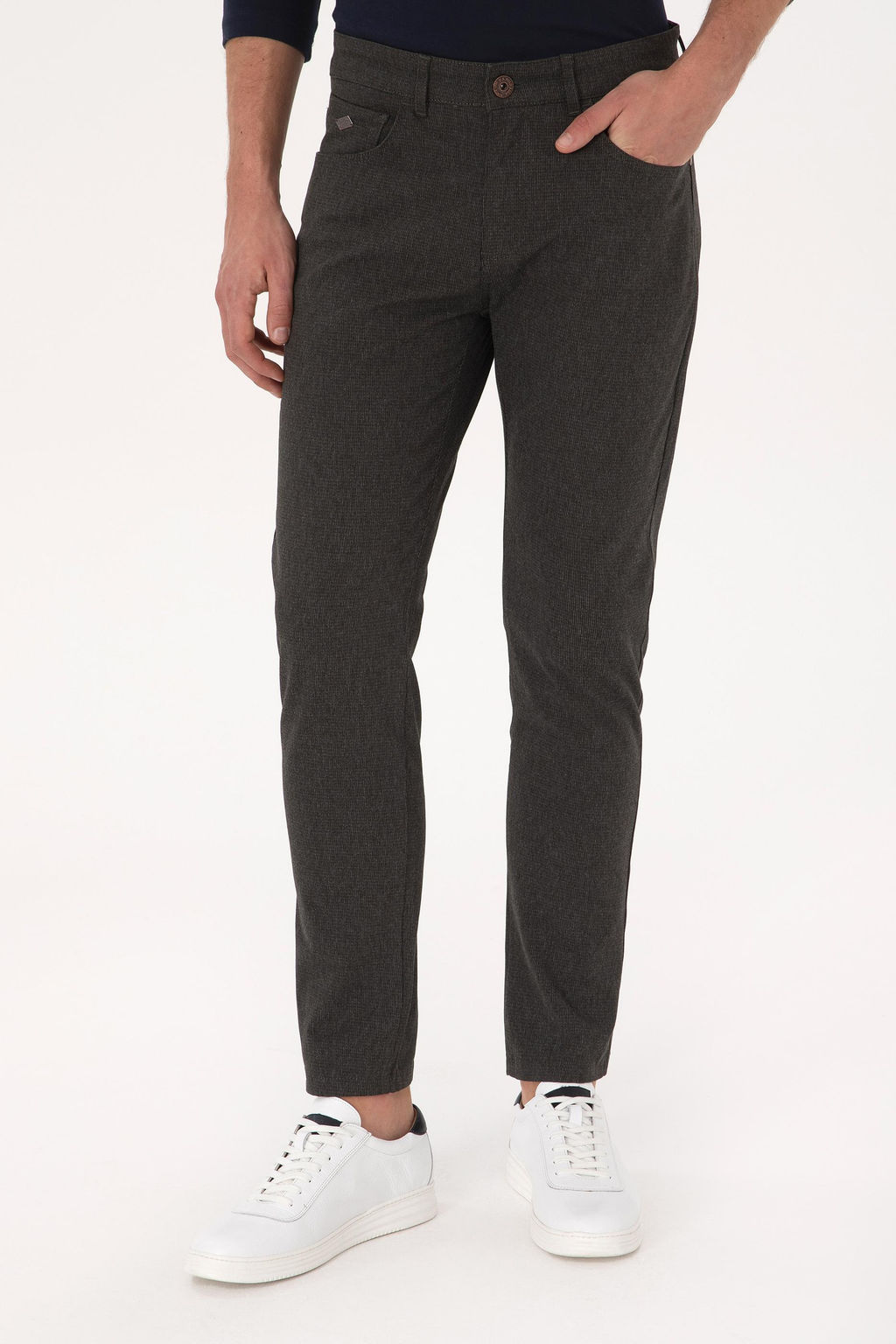 Erkek Koyu Ye_il Kanvas Pantolon - U.s. polo assn фото 2