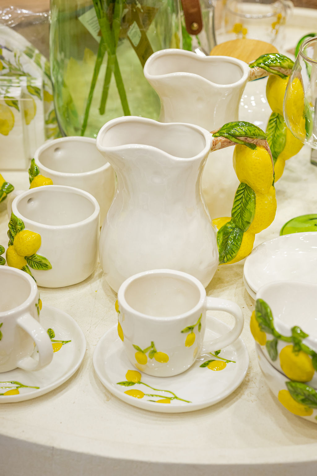 Пара чайная, 1 перс, 2 пр, 300 мл, фарфор P, молочная, Лимоны, Limoncello - Anna lafarg фото 14