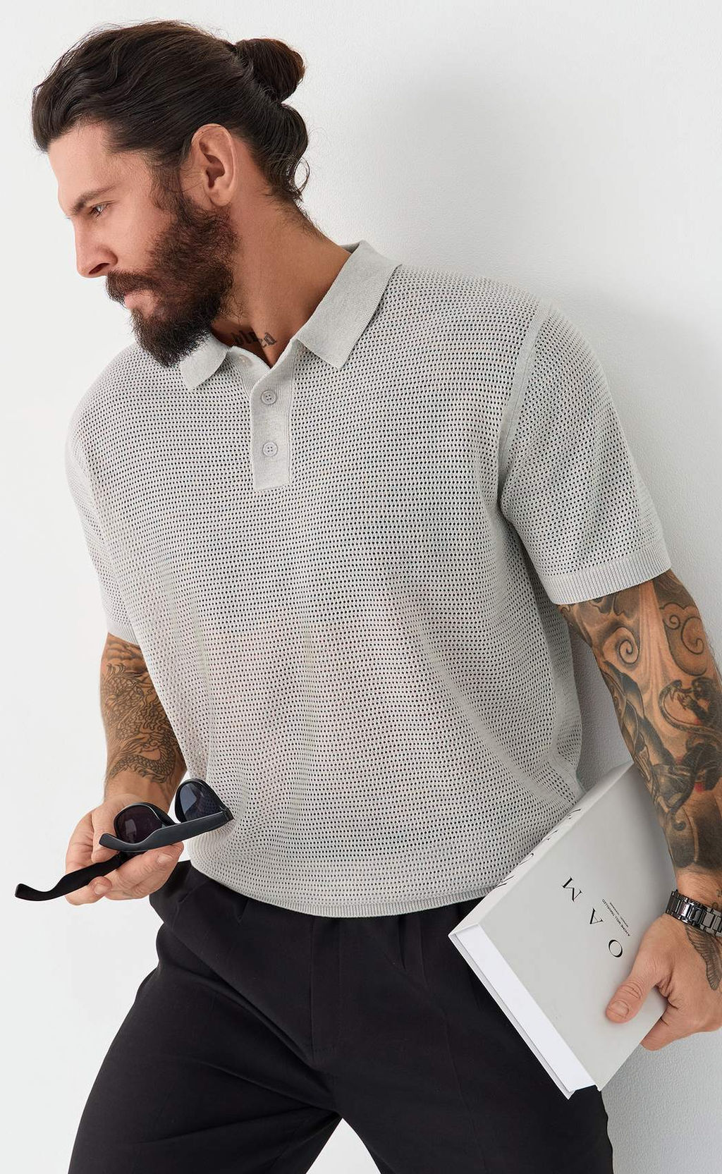 Поло муж F611-1533 l.beige