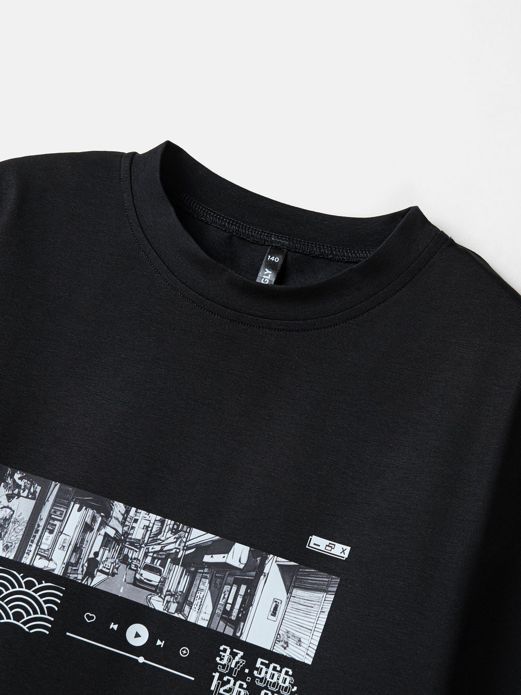 Футболка оверсайз Корейский плеер 7+ - Bungly фото 4