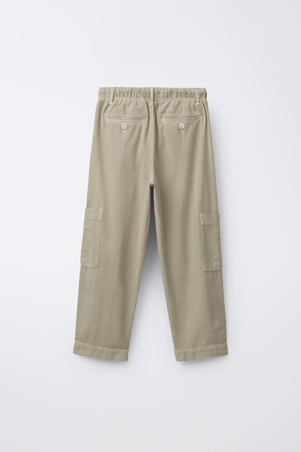 PANTAL?N R?STICO CARGO / verde lavado - Zara фото 2