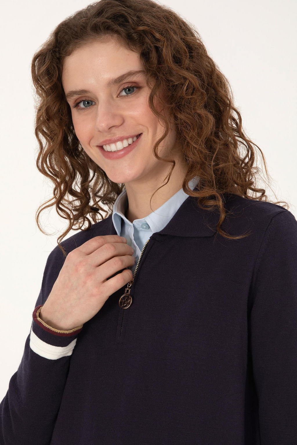 Kad_n Lacivert Kazak - U.s. polo assn фото 2