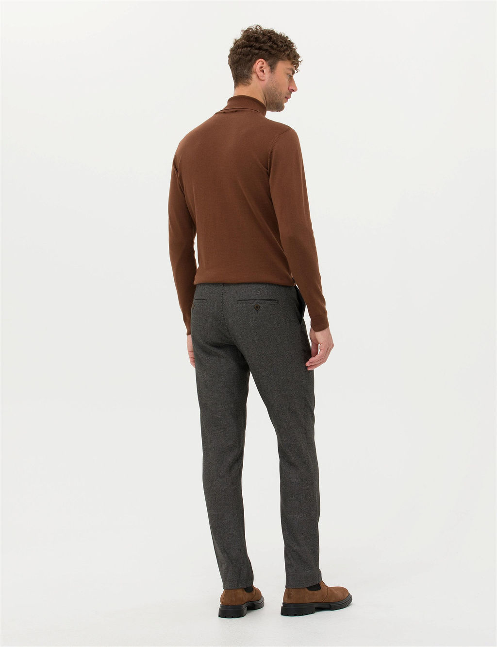 Kahverengi Klasik Pantolon - Pierre cardin фото 4
