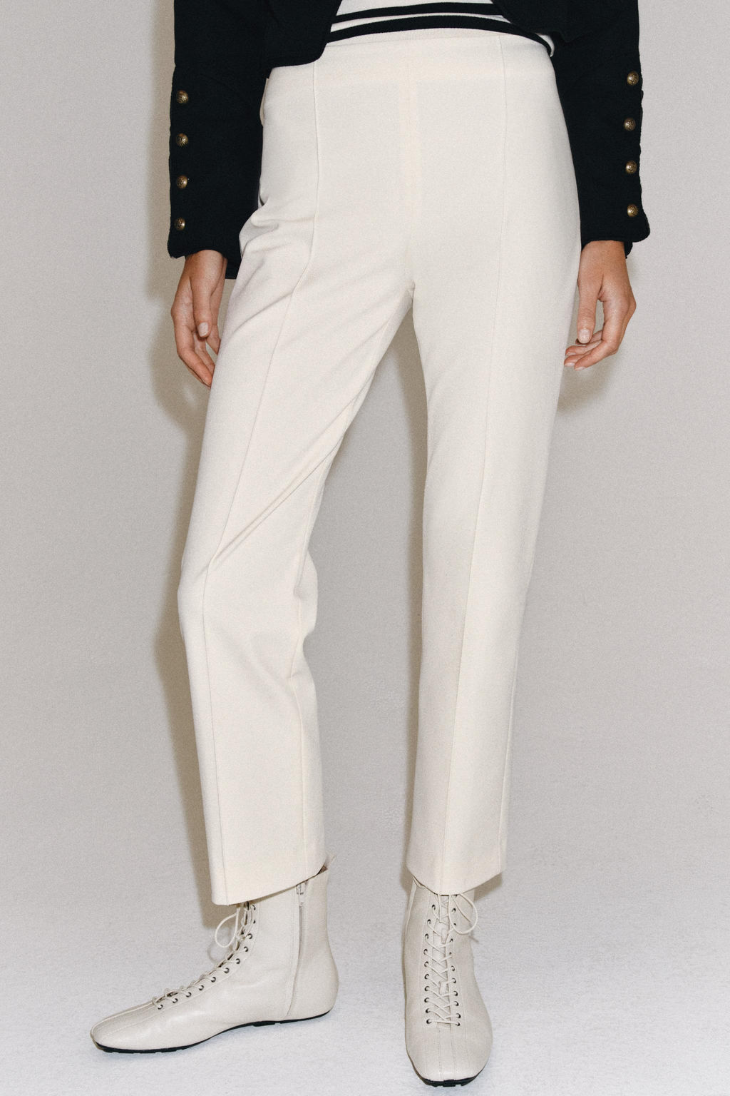 PANTAL?N CROPPED ZW COLLECTION / Crudo