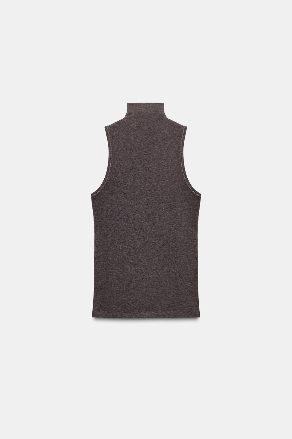 HIGH NECK SLEEVELESS TOP - Zara фото 4