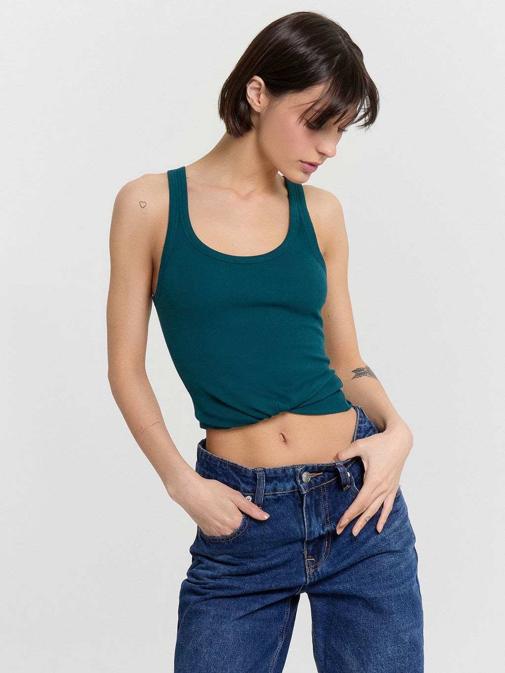 Топ женский синий - Mark formelle фото 6