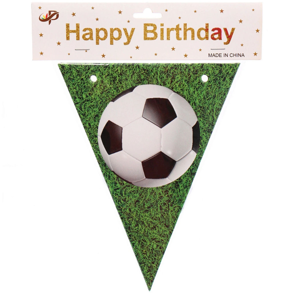 Растяжка "Футбол" 20 x16.5 см, 8 флажков