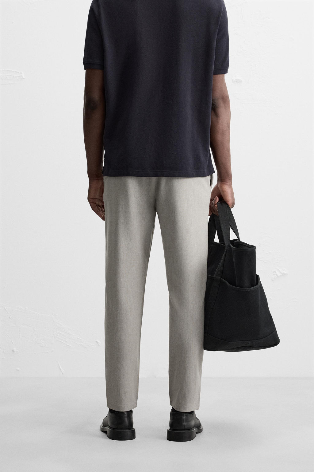 TEXTURED COMFORT TROUSERS - Zara фото 3