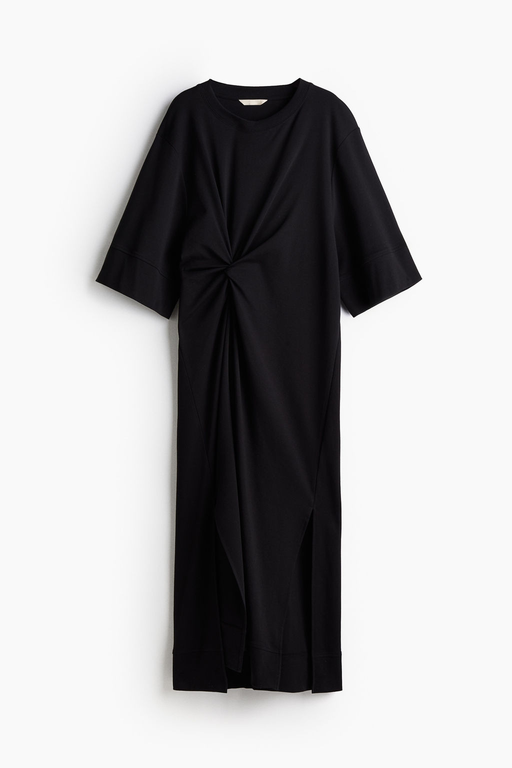 Vestido camiseta con detalle girado - H&m фото 3