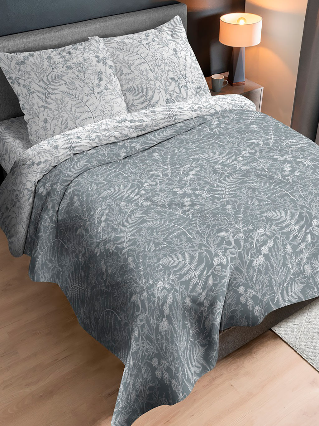 Постельное белье перкаль премиум - Хлоя Семейный (нав.70х70)