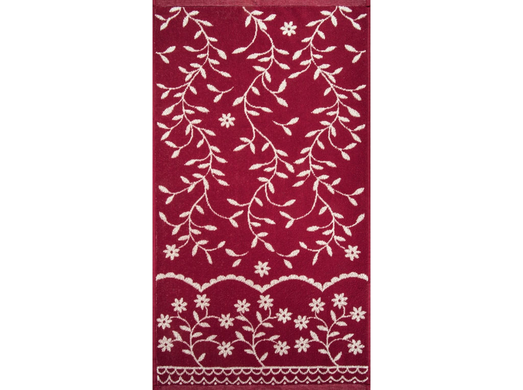 Полотенце махровое 6с103.412ж1 Валенсия (бордо) 50х90см