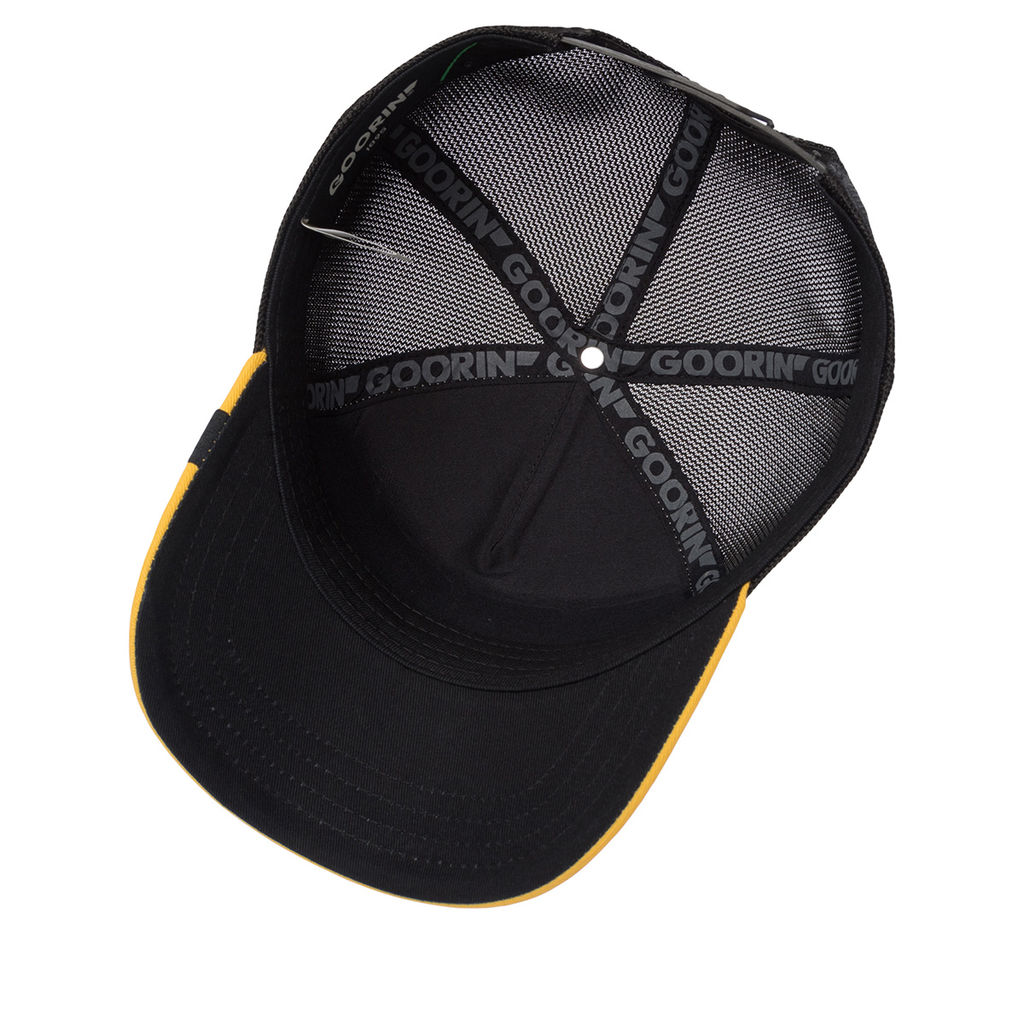 Бейсболка GOORIN BROTHERS арт. 101-2566 (желтый / белый)  фото 3