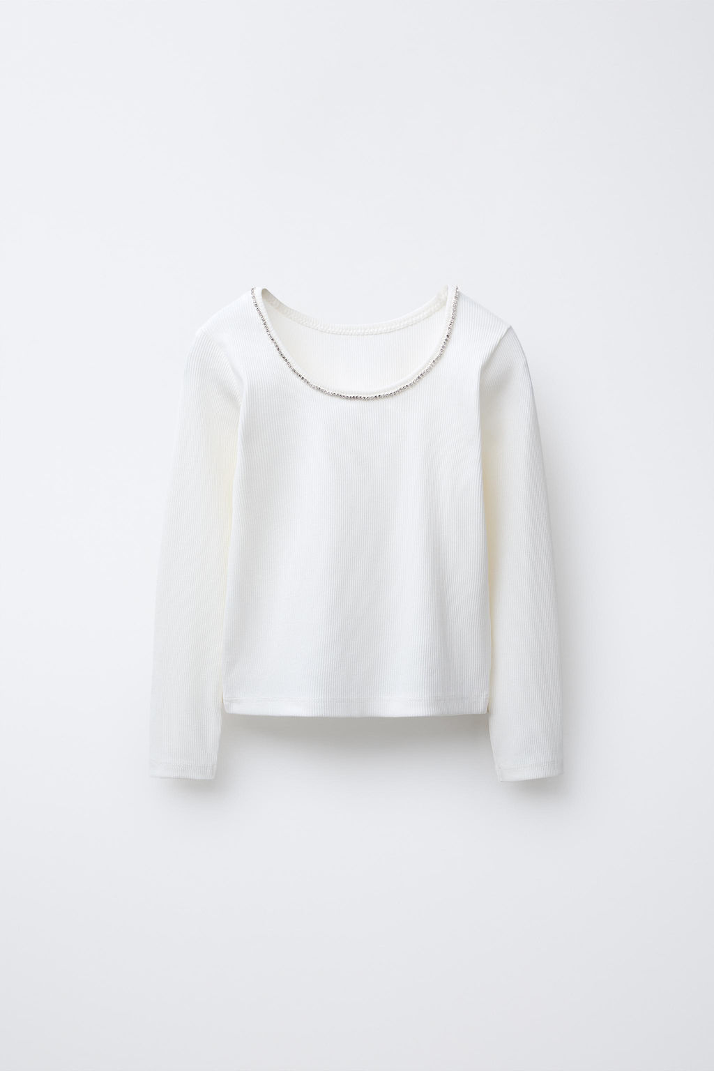 JEWEL RIB T-SHIRT - Zara фото 2