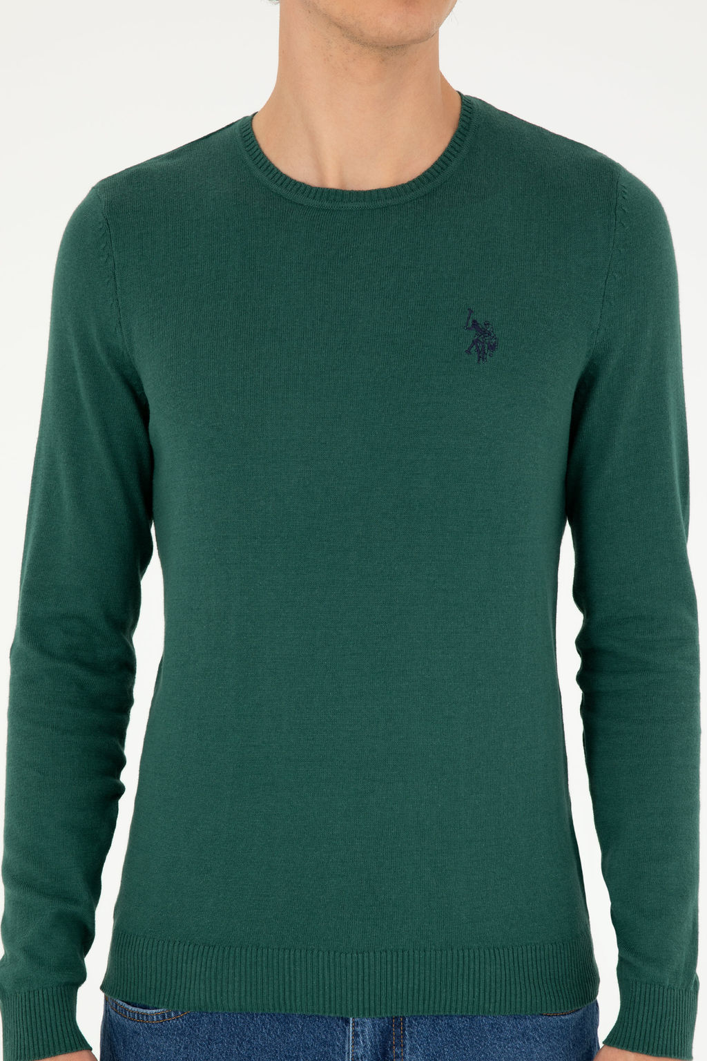 Erkek Koyu YeЕil Basic Kazak - U.s. polo assn фото 6