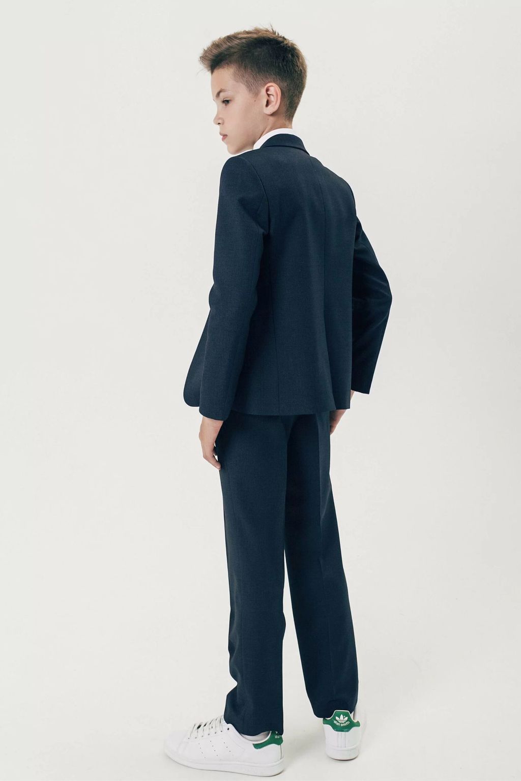 Костюм для мальчика, полуприлегающий (синий) КДД-123 - Бостон фото 3