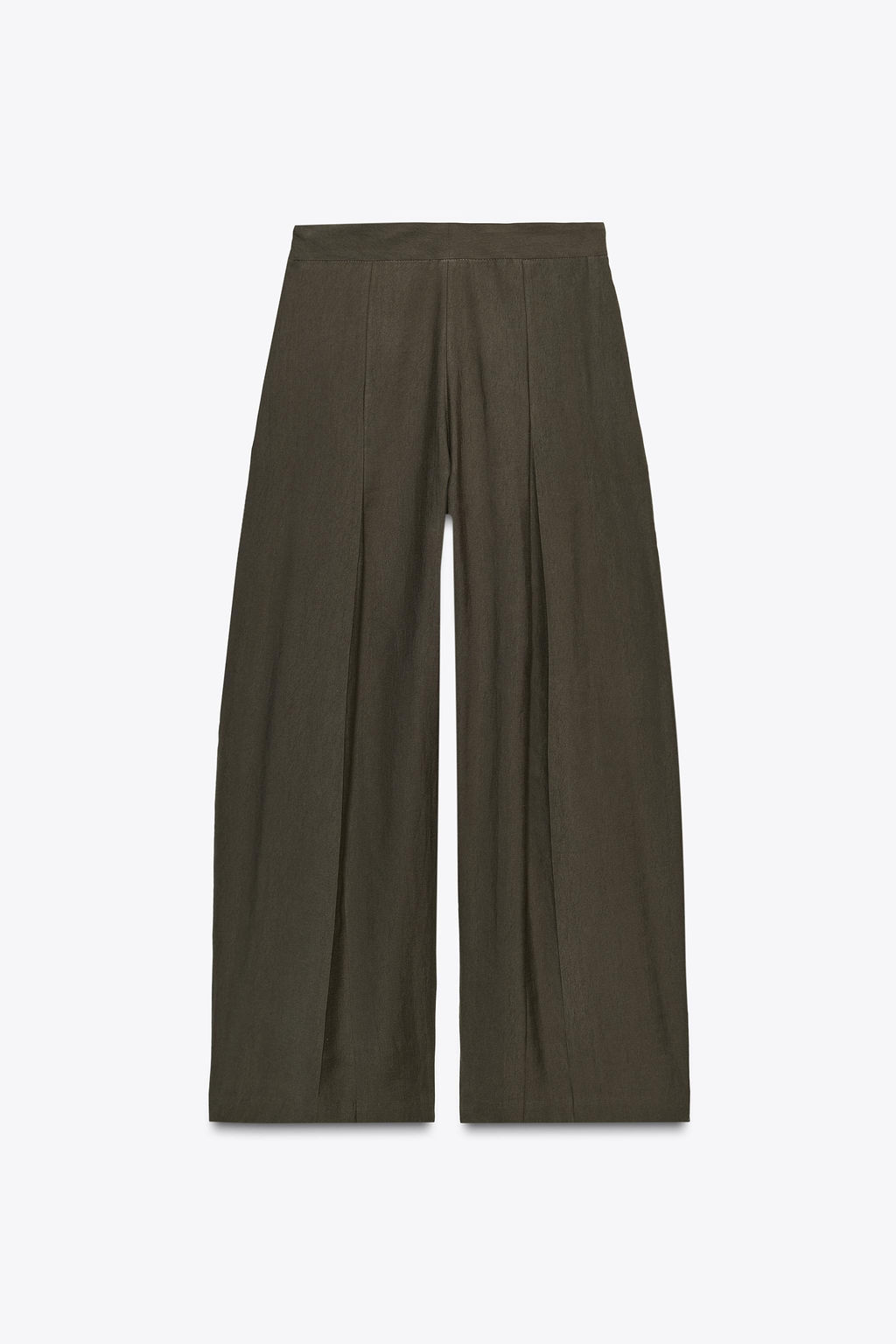 ZW COLLECTION FRONT PLEAT TROUSERS