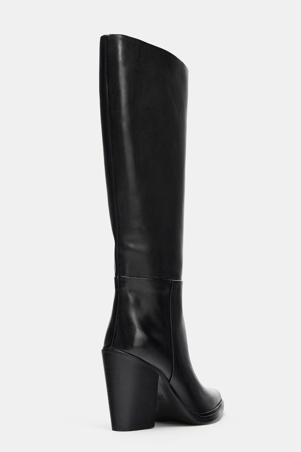 LEATHER COWBOY BOOTS - Zara фото 5