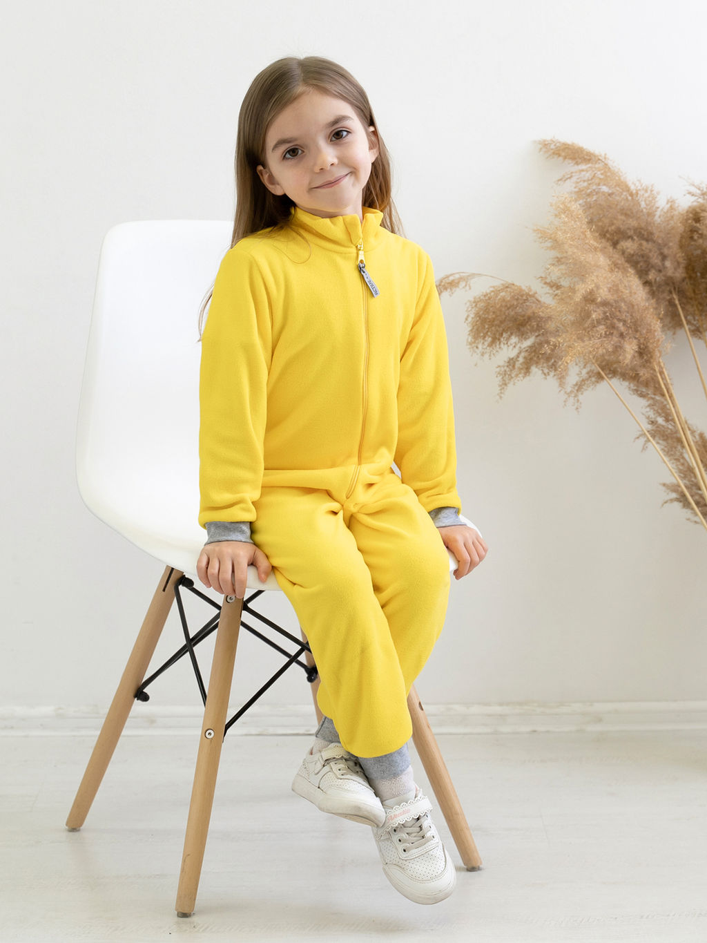 Комбинезон детский желтый