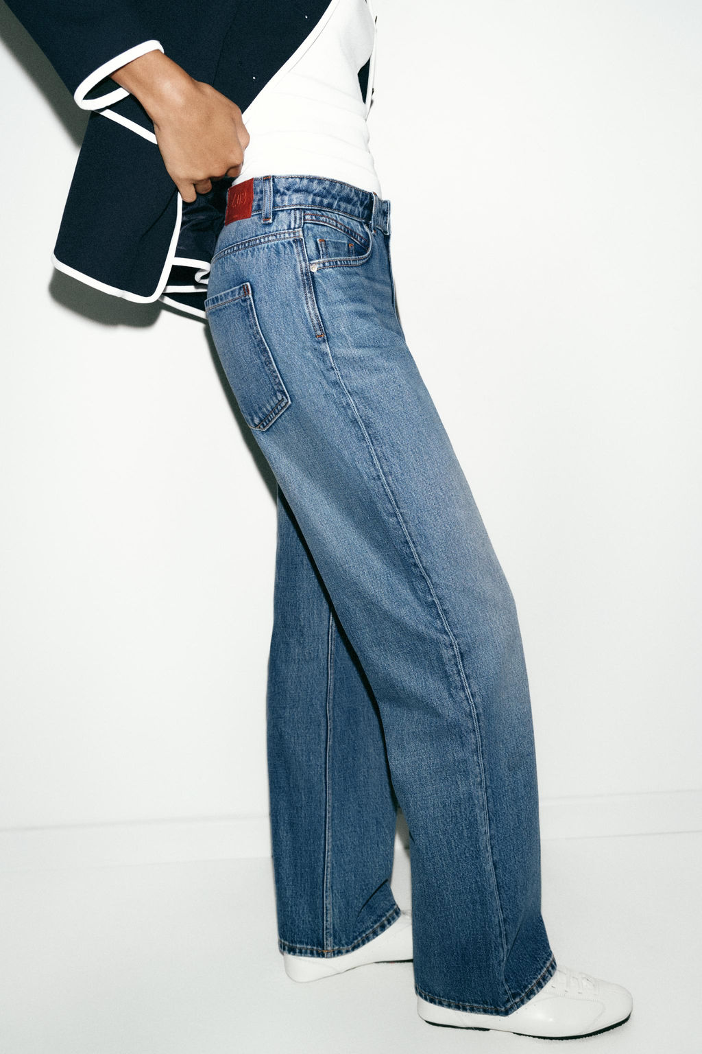 JEANS Z1975 STRAIGHT HIGH WAIST LONG LENGTH - Zara фото 50