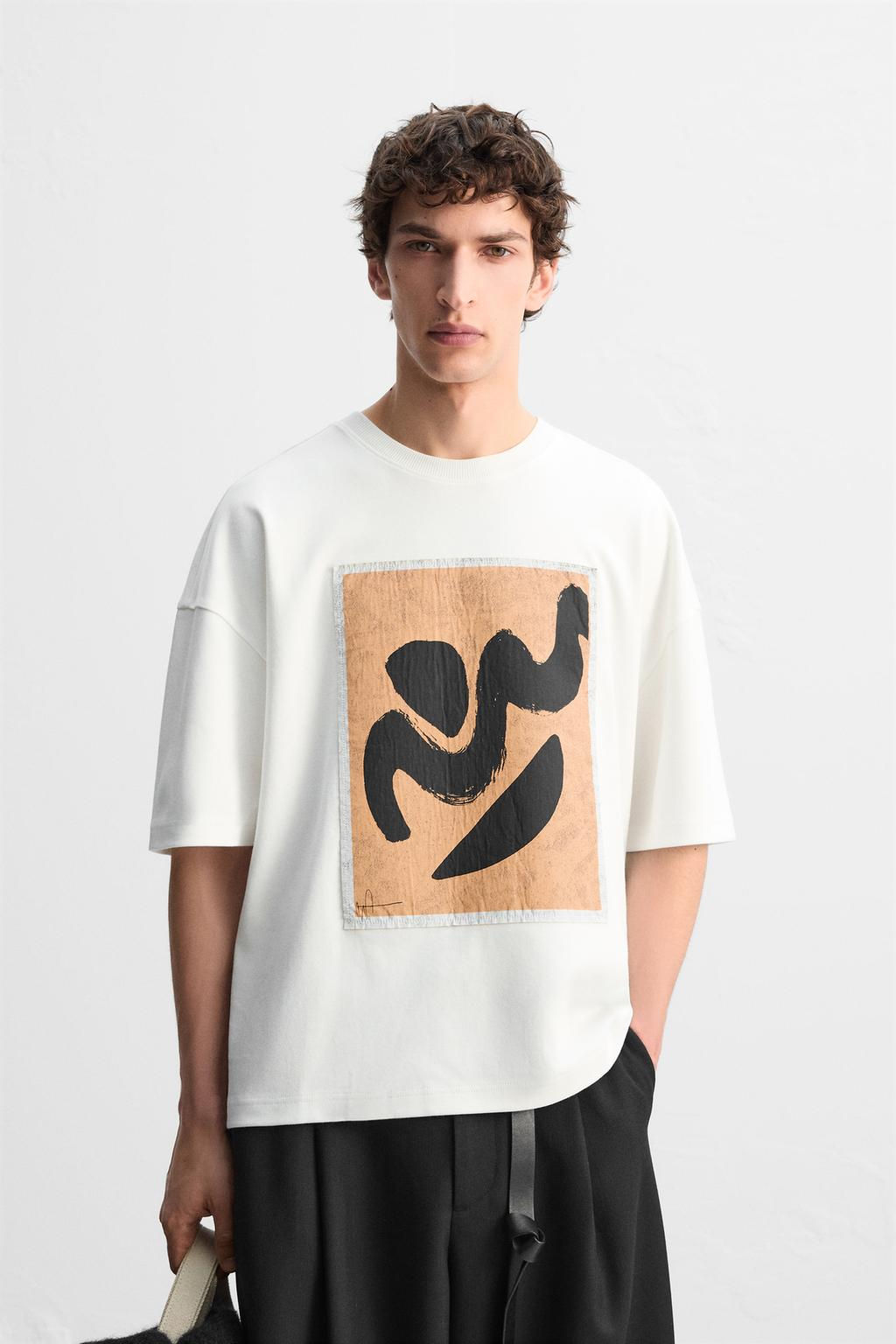 GRAPHIC PATCH SWEATSHIRT - Zara фото 2