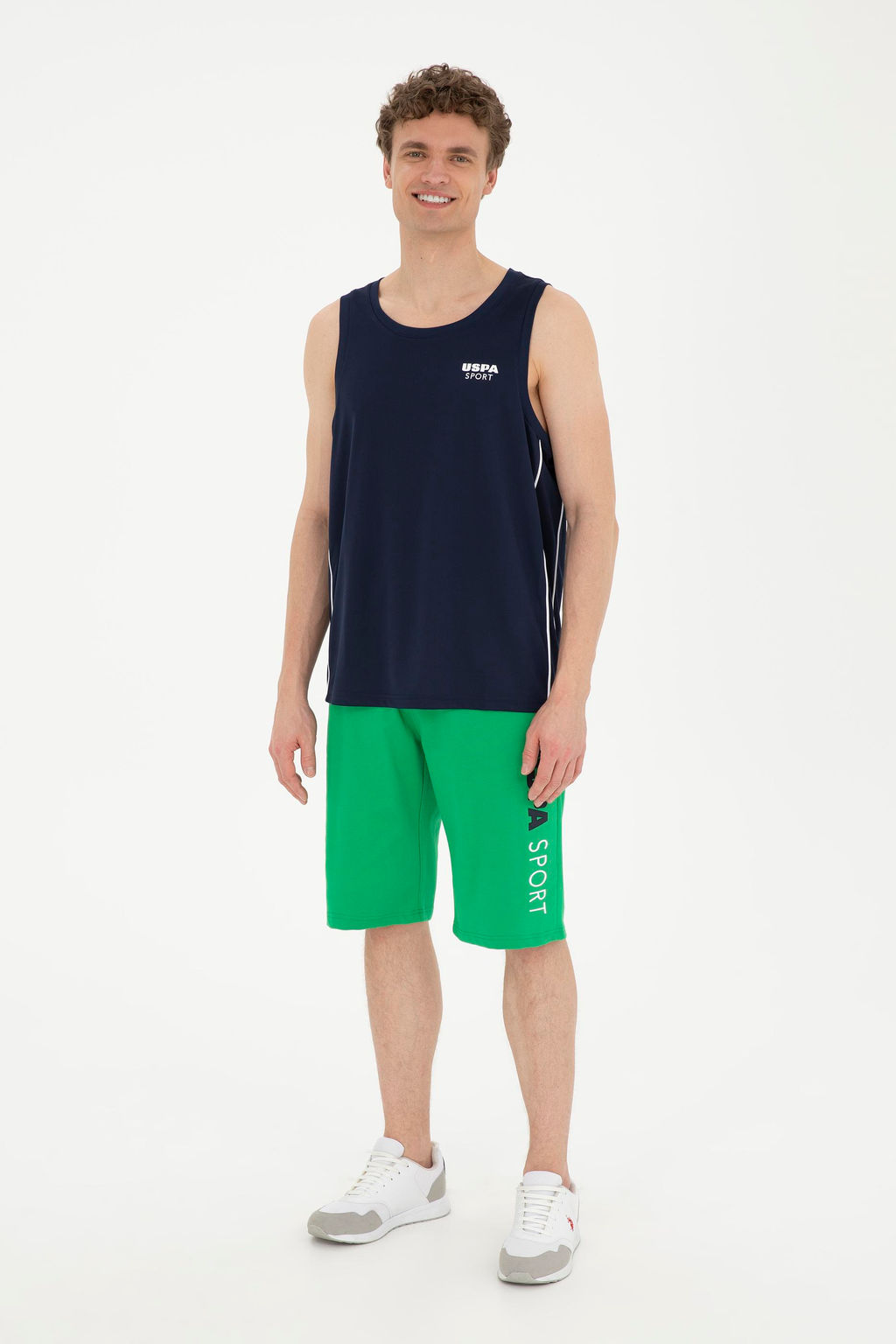 Мужская темно-синяя футболка Неожиданная скидка в корзине - U.s. polo assn фото 11