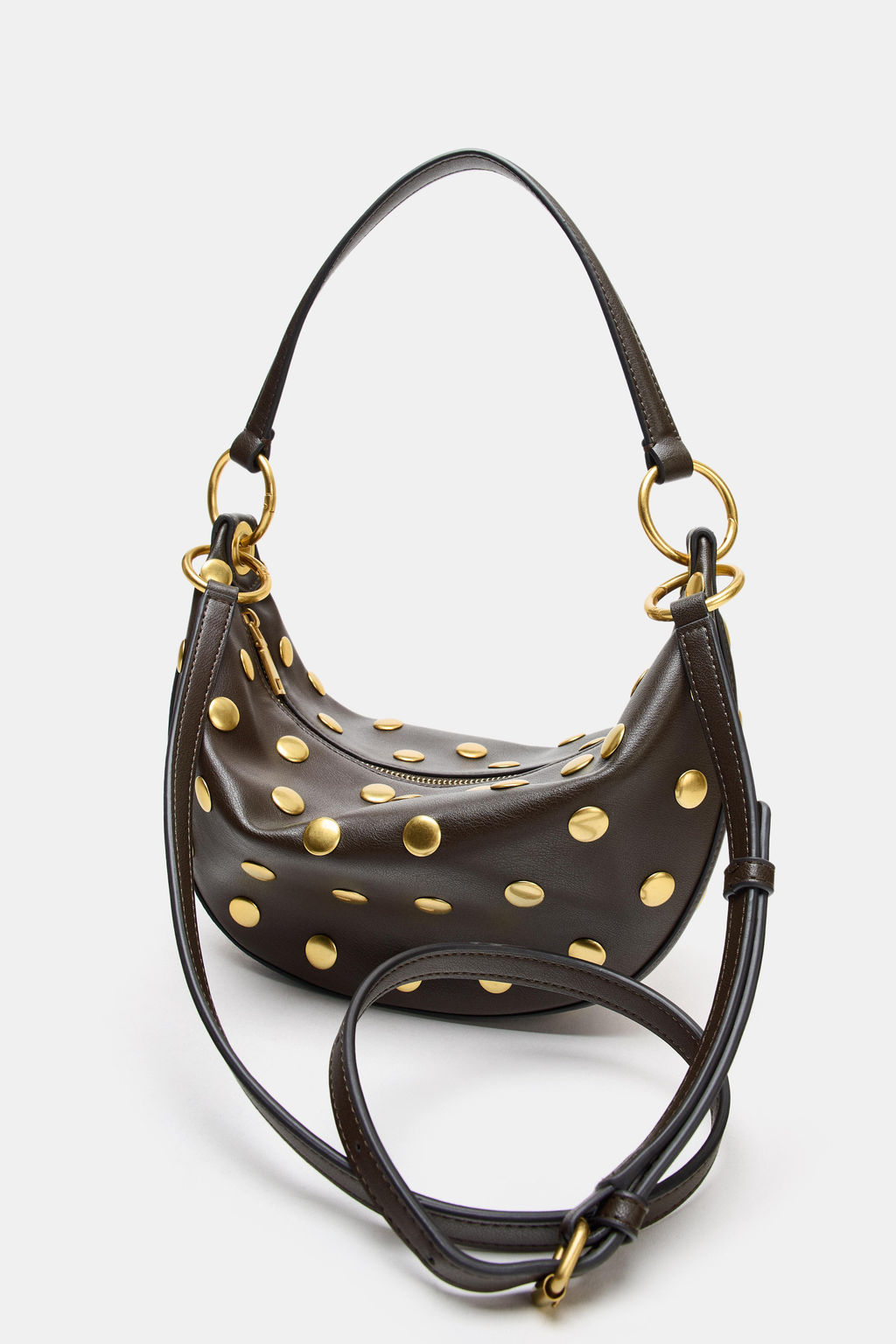 MULTI-POSITION STUDDED BAG - Zara фото 6