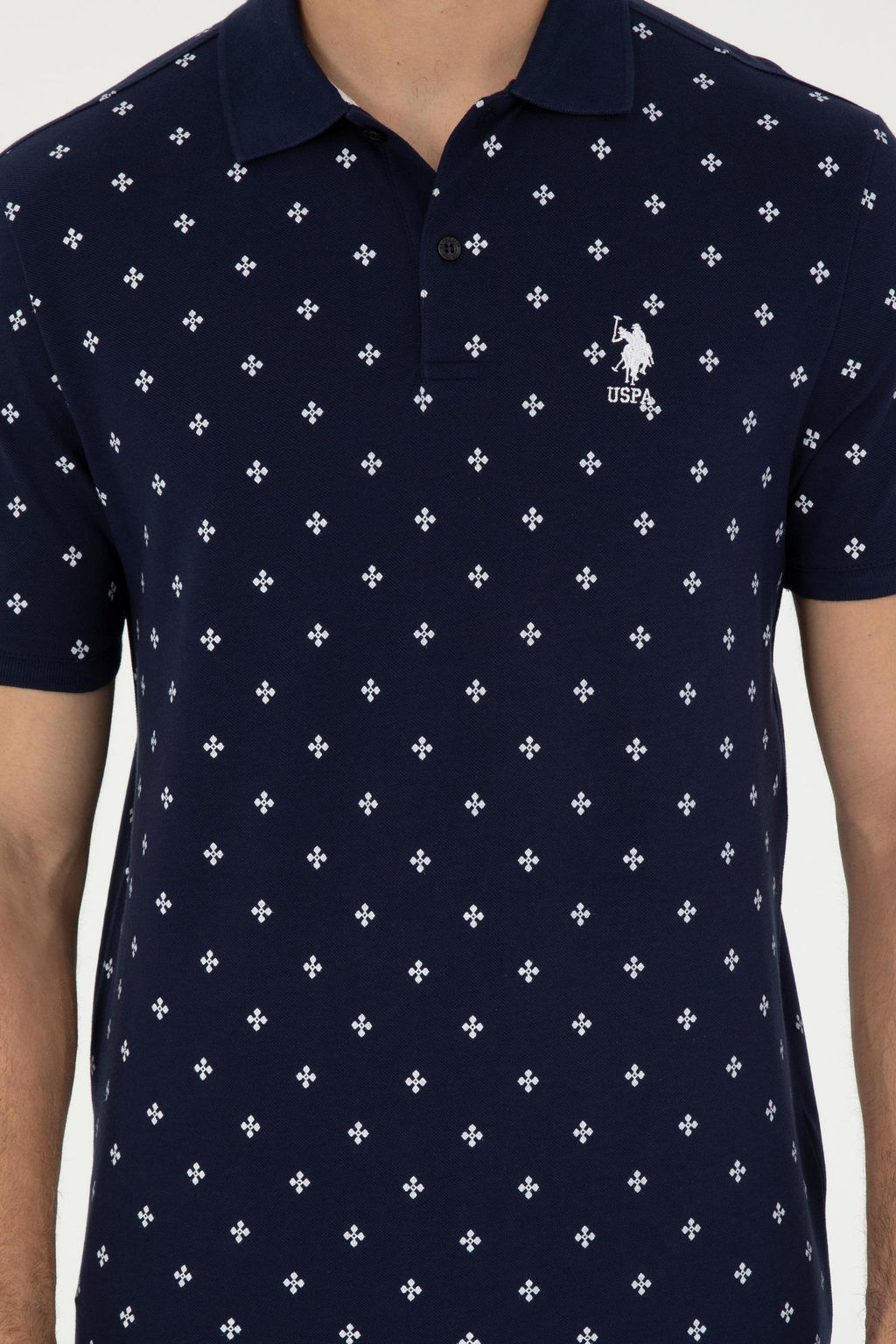 Мужская темно-синяя футболка - U.s. polo assn фото 6