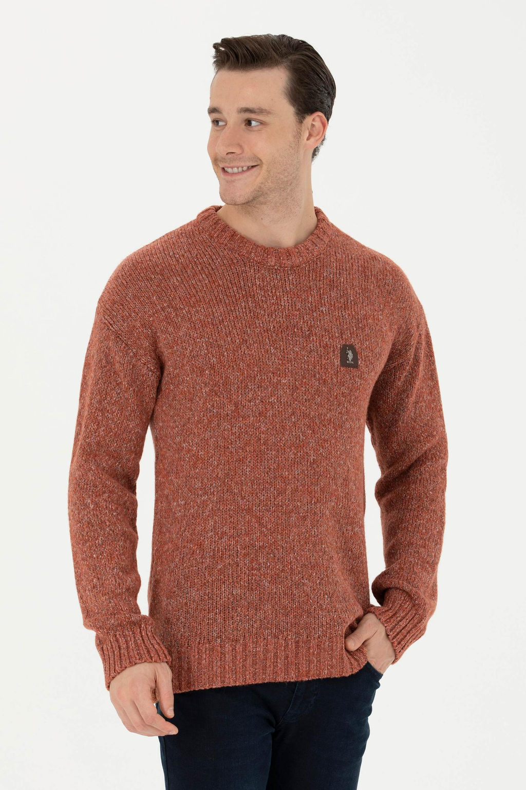 Мужской свитер с плиткой - U.s. polo assn фото 17