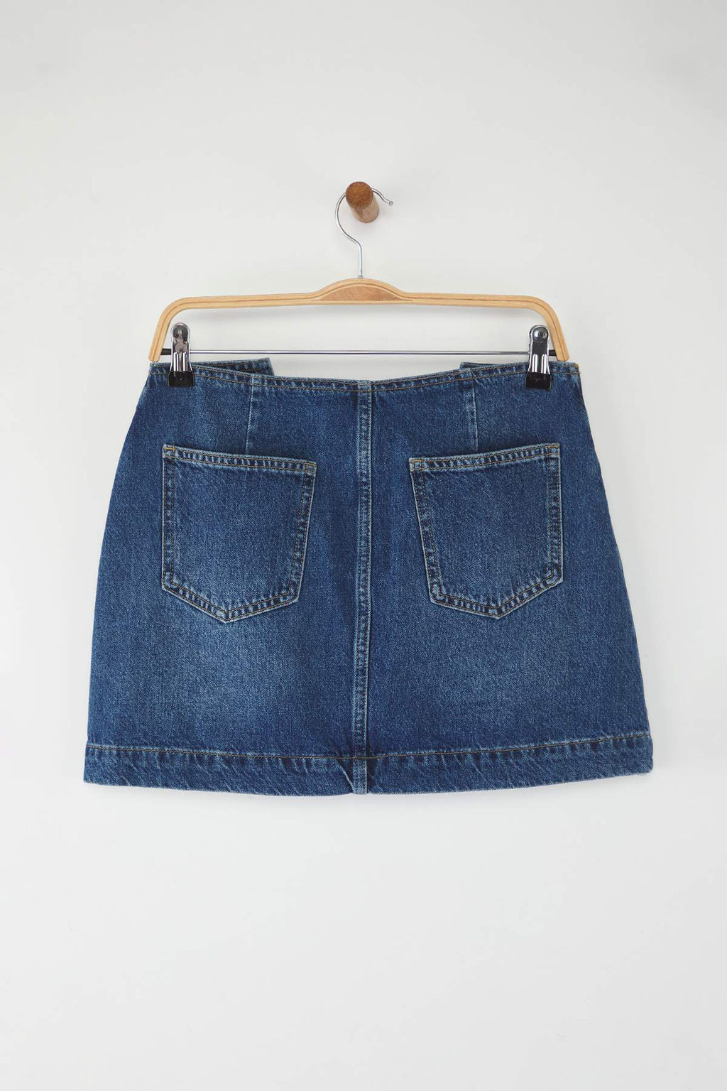 Teen Mavi Kemer Detayl? Mini Denim Etek TWOAW26ET00090