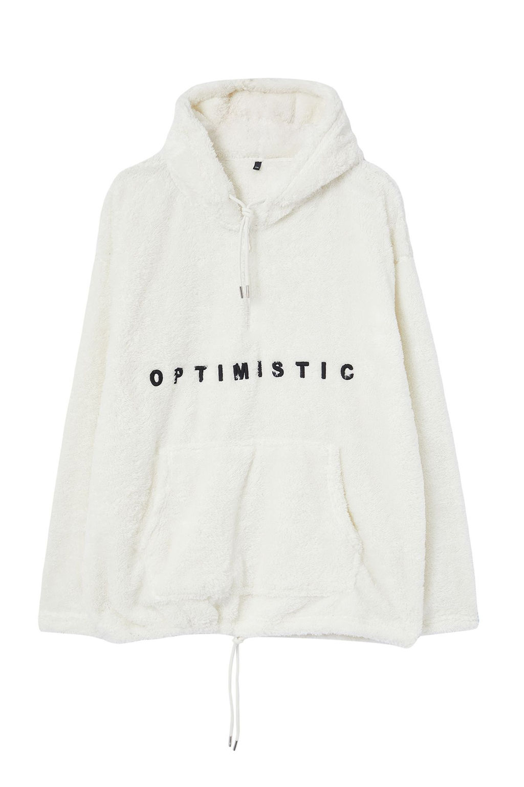TRENDYOL MAN Ekru Buyuk Beden Oversize/Genis Kesim Kal?n Pelus Sweatshirt TMNAW25AO00024 - Trendyolmilla фото 6