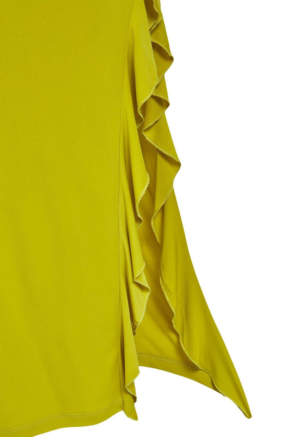 TRENDYOLMILLA Siyah Bodycone S?f?r Kol Y?rtmacl? F?rf?r Detayl? Esnek Kal?n Sandy Maxi Kalem Elbise TWOSS24EL00688  фото 28