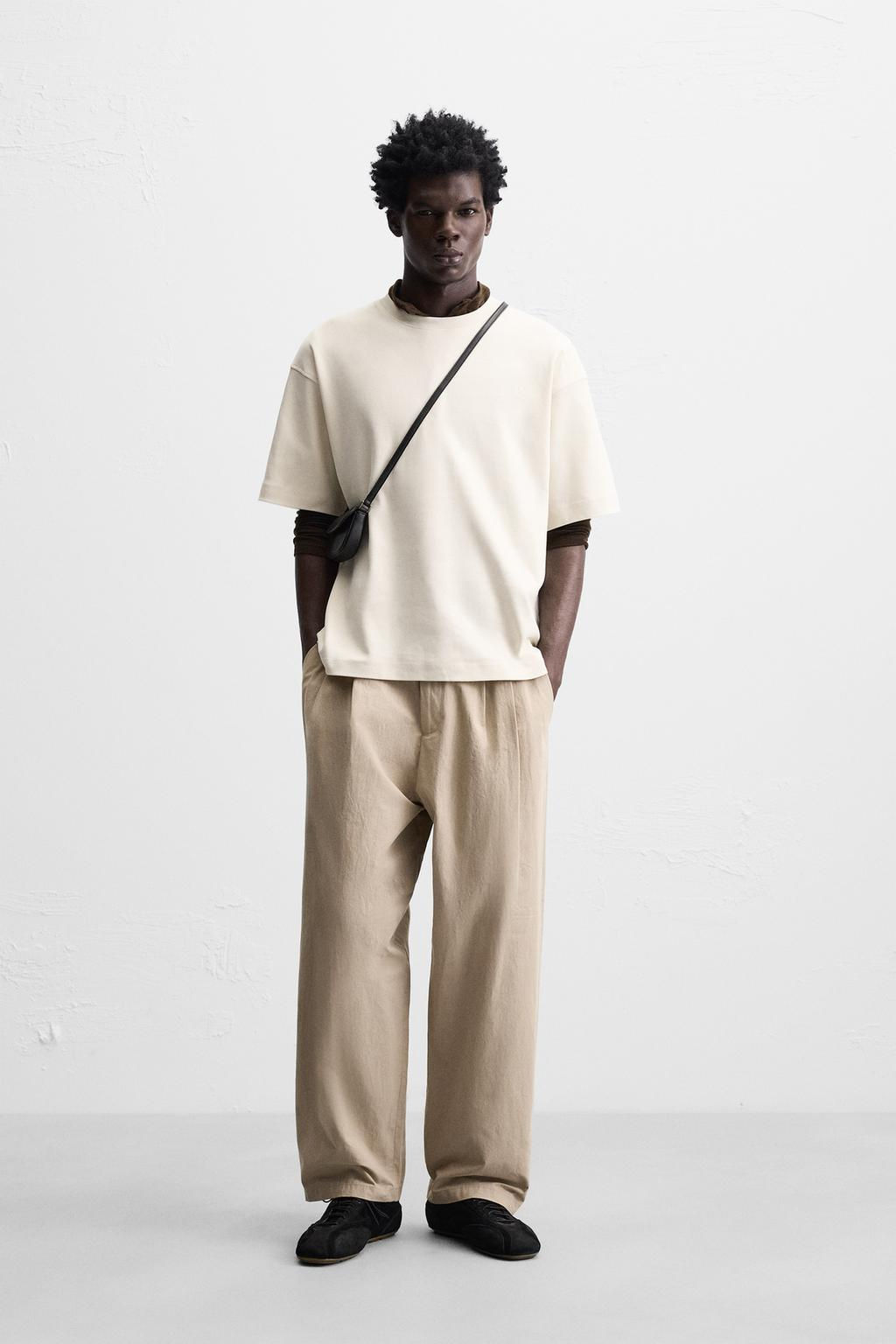 INTERLOCK EMBROIDERED SWEATSHIRT