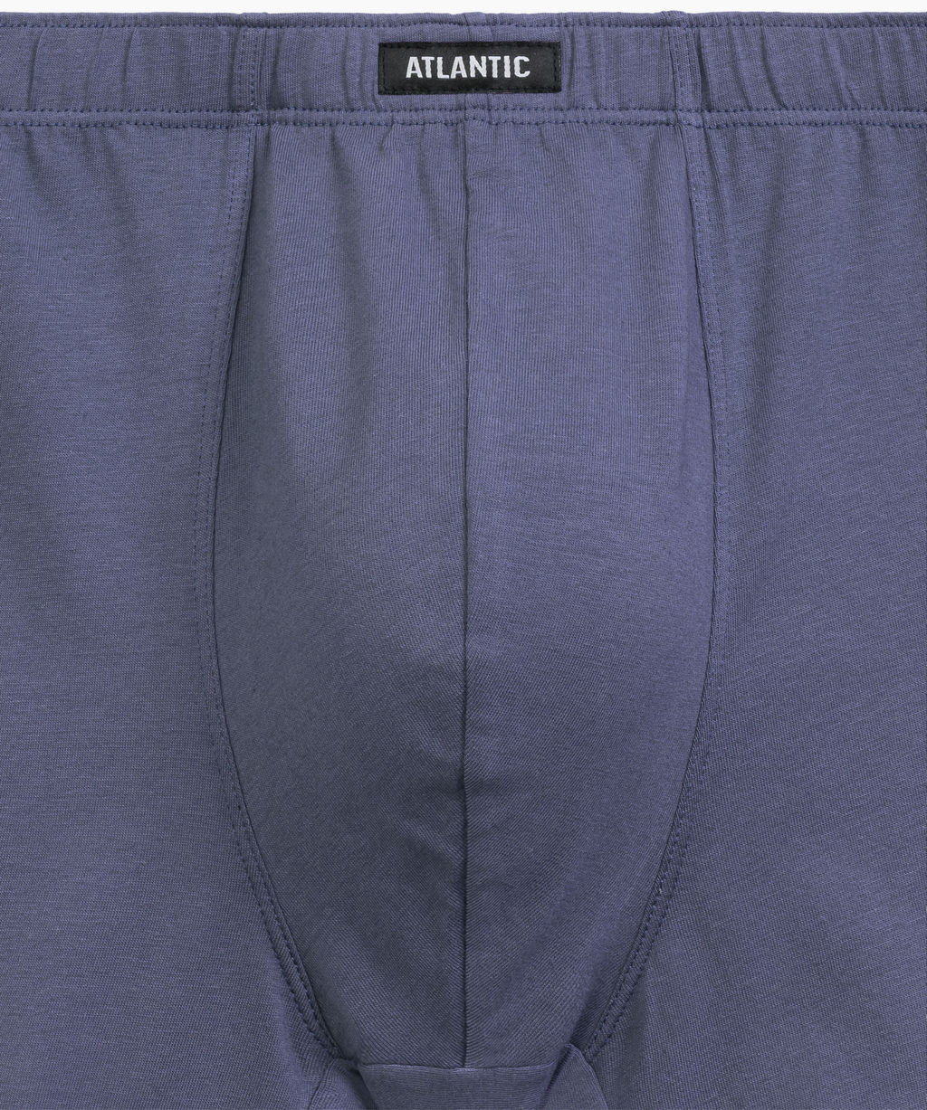 ATLANTIC 3MH-218 Трусы шорты Small Print - набор 3 шт. кобальт + деним + темно-голубой  фото 5