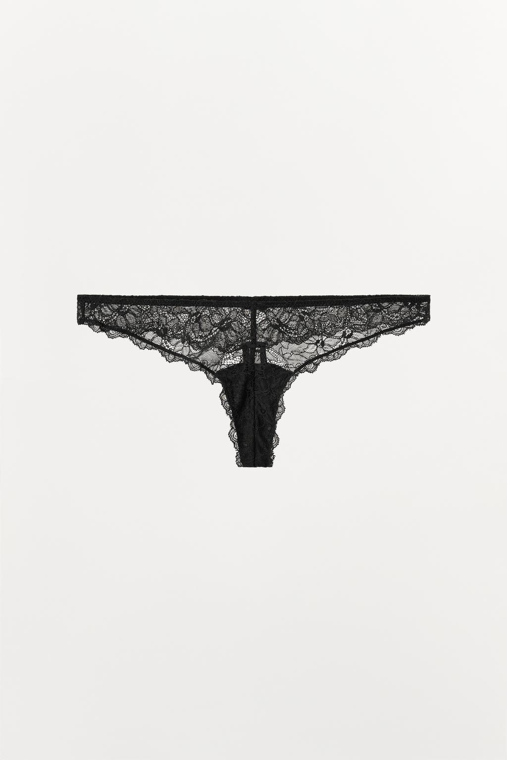 LACE THONG - Zara фото 3