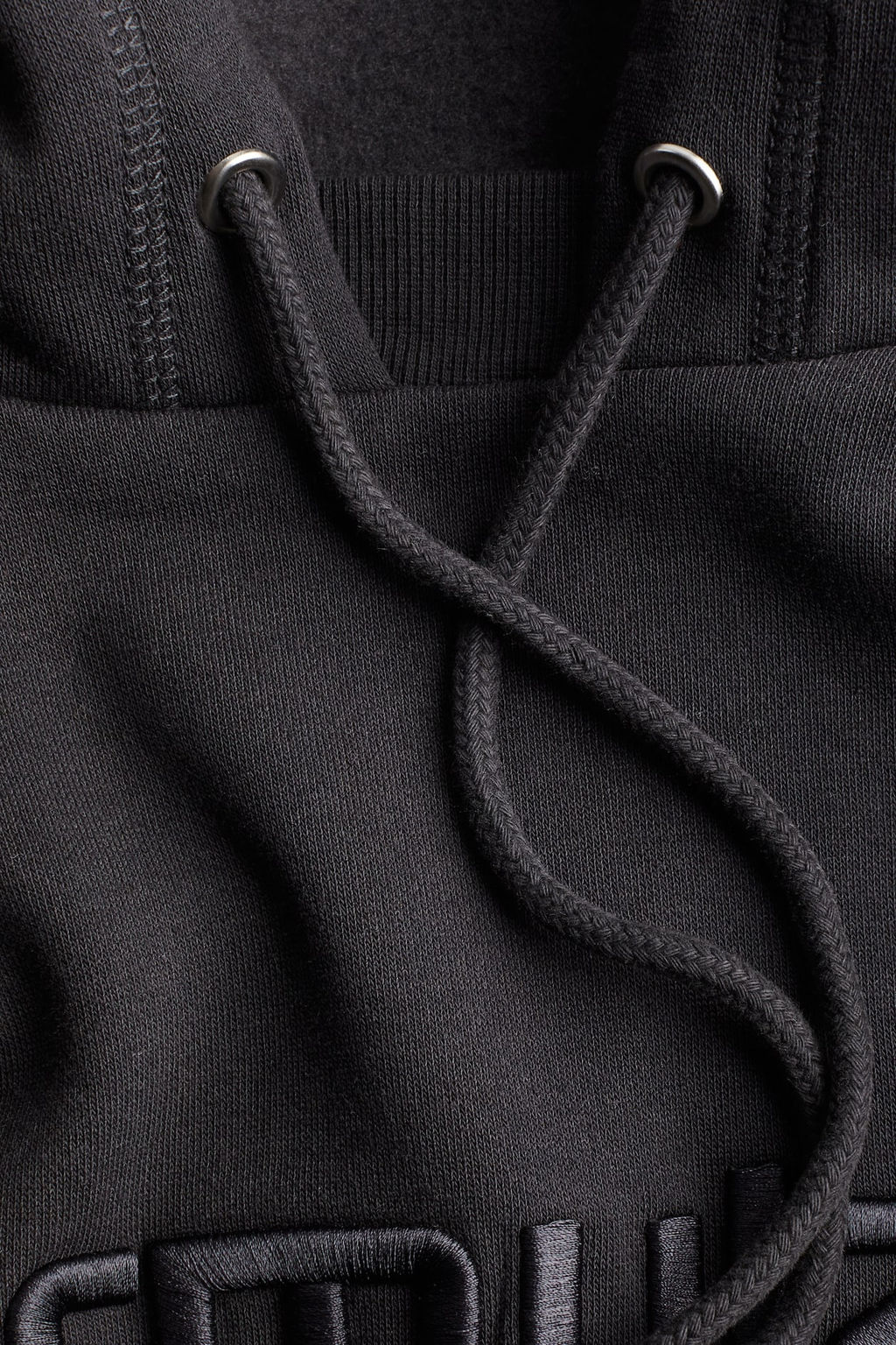 Sudadera oversize con capucha y bordado - H&m фото 6