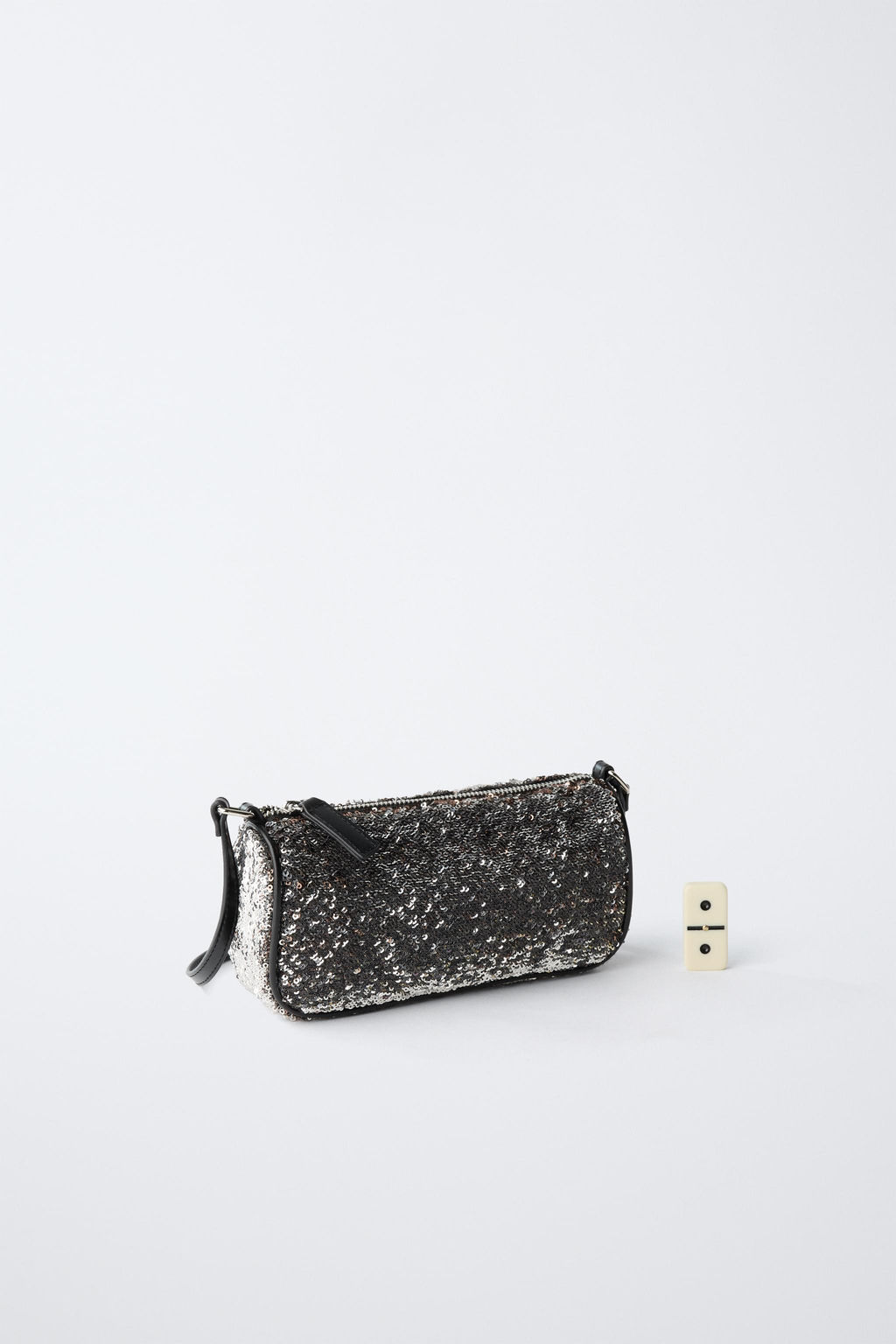 SEQUIN SHOULDER BAG - Zara фото 6