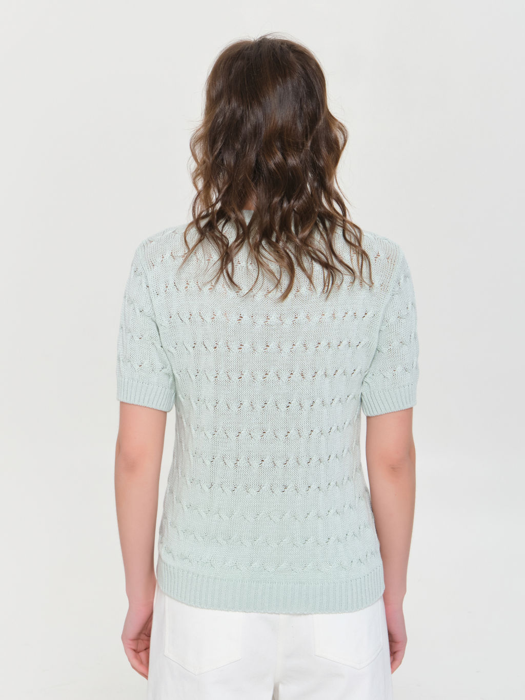 Блузка вязаная - Stilla фото 5