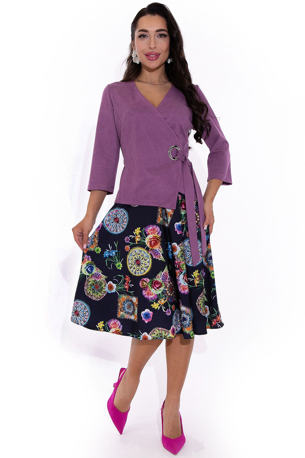 Костюм Византи (сиреневый) - Эльза фото 4