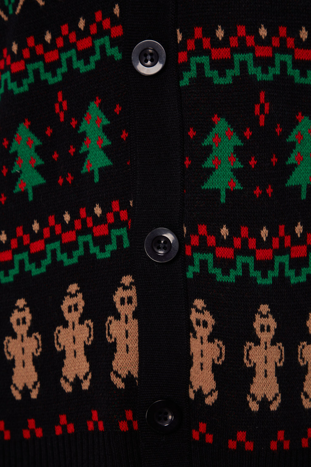 Lacivert Regular Fit Christmas Triko Kazak TMNAW24HI00009