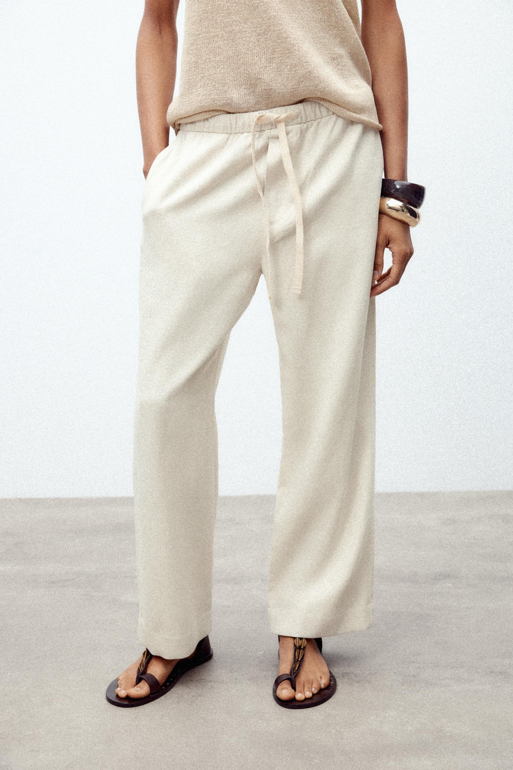 ZW COLLECTION JOGGER TROUSERS - Zara фото 22