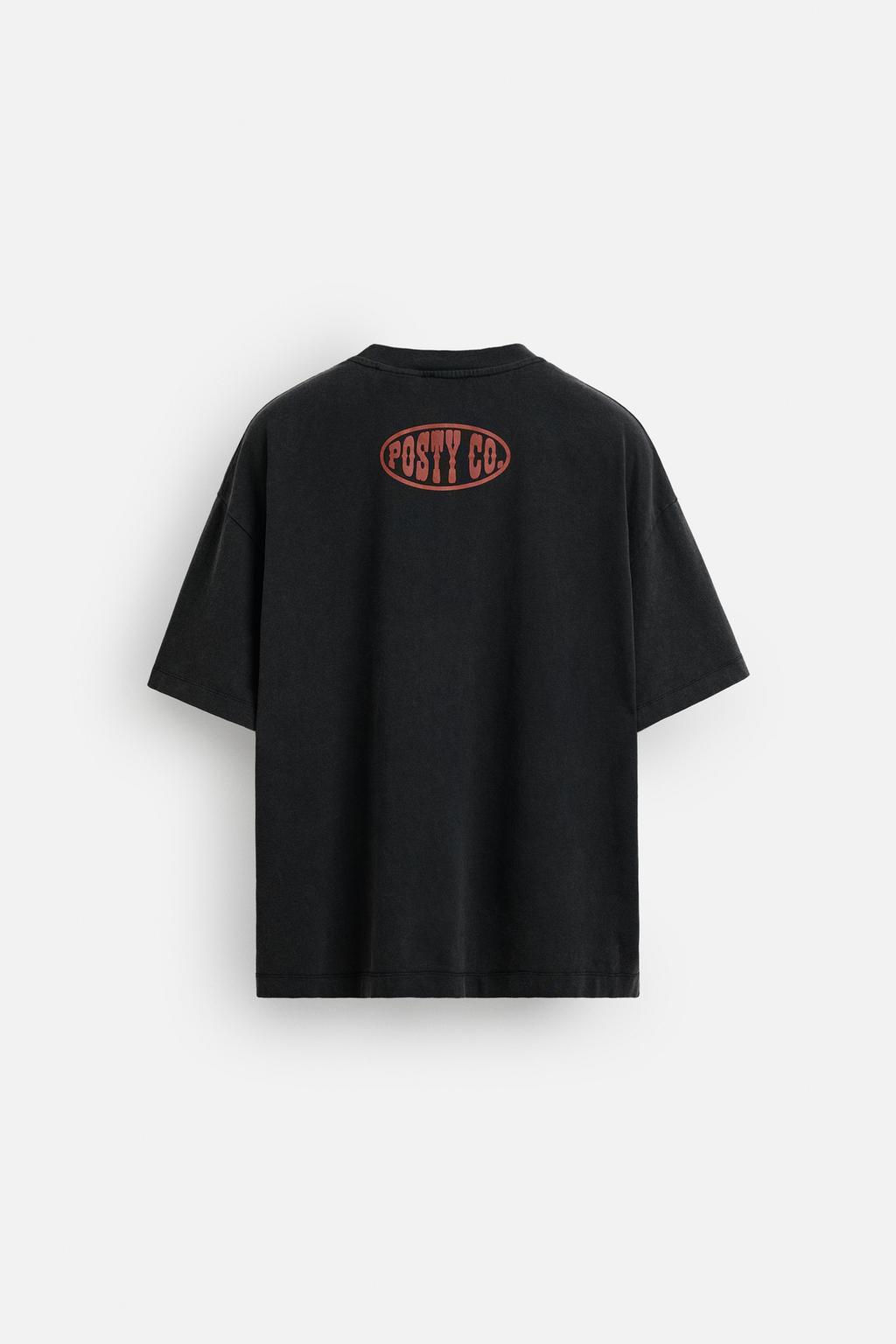 POST MALONE GRAPHIC T-SHIRT - Zara фото 8