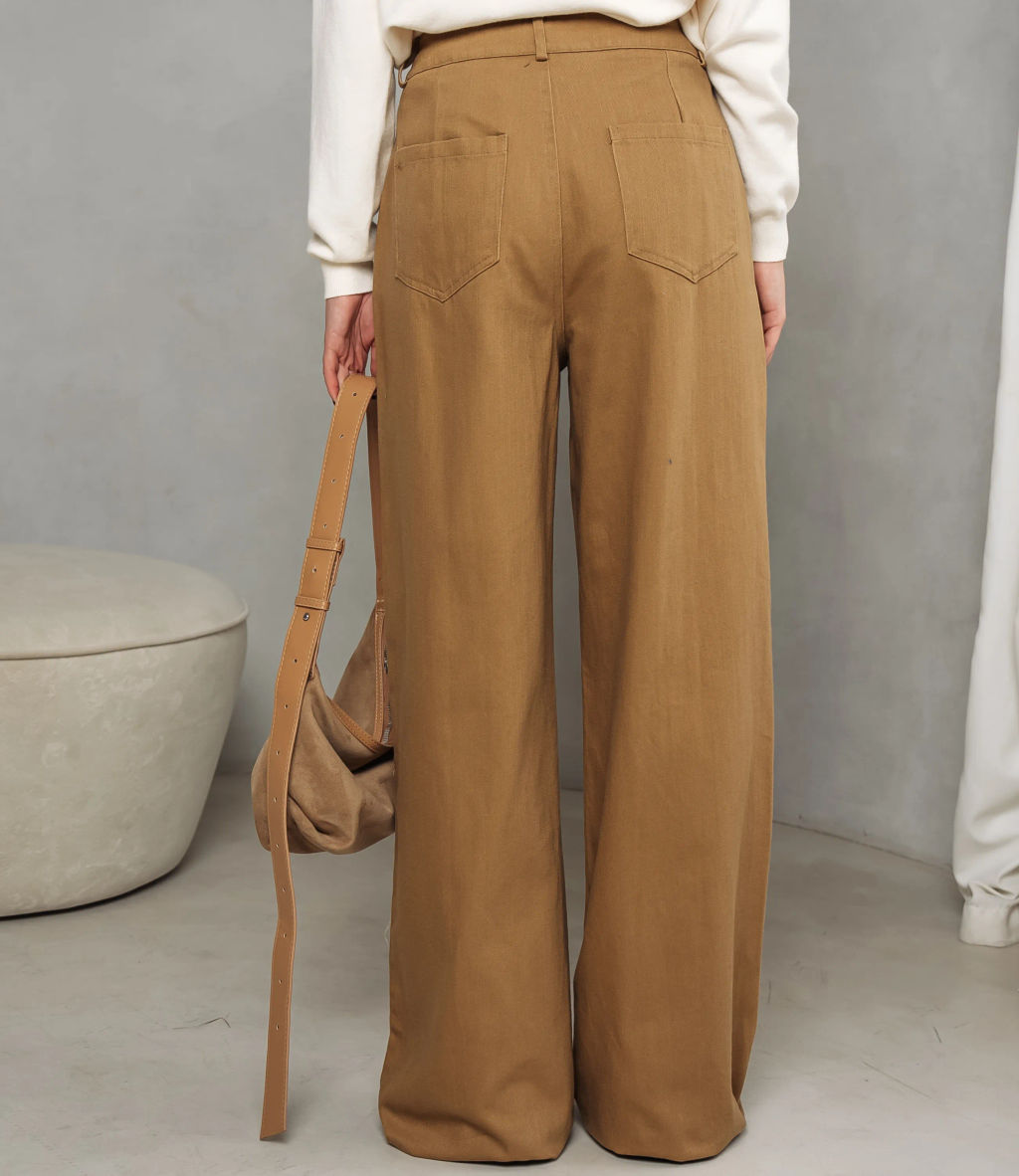 Джинсы #ОКТ165001, кэмел - Dommod фото 4