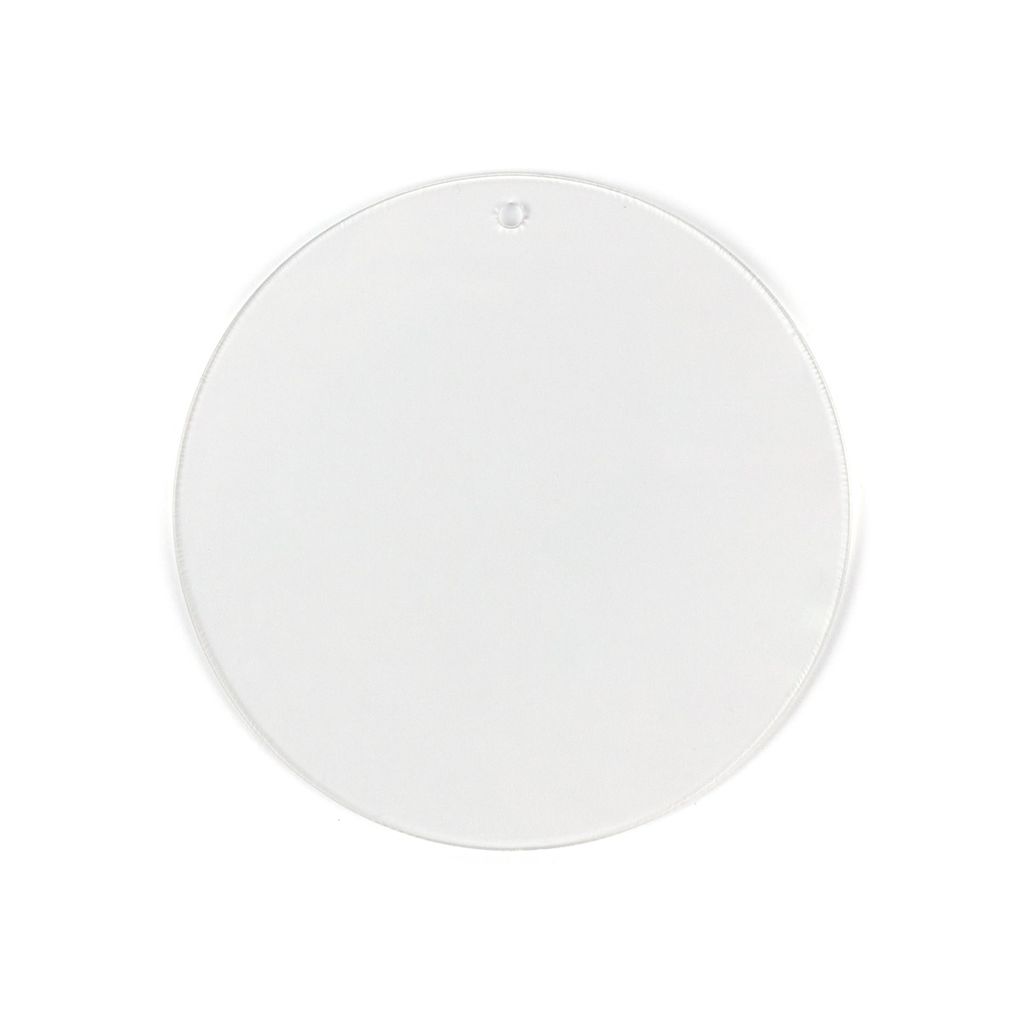 Love2art PLB-015 Заготовка для декорирования круг пластик d 9 см 9 х 9 х 0.2 см 10 шт плоский, прозрачный