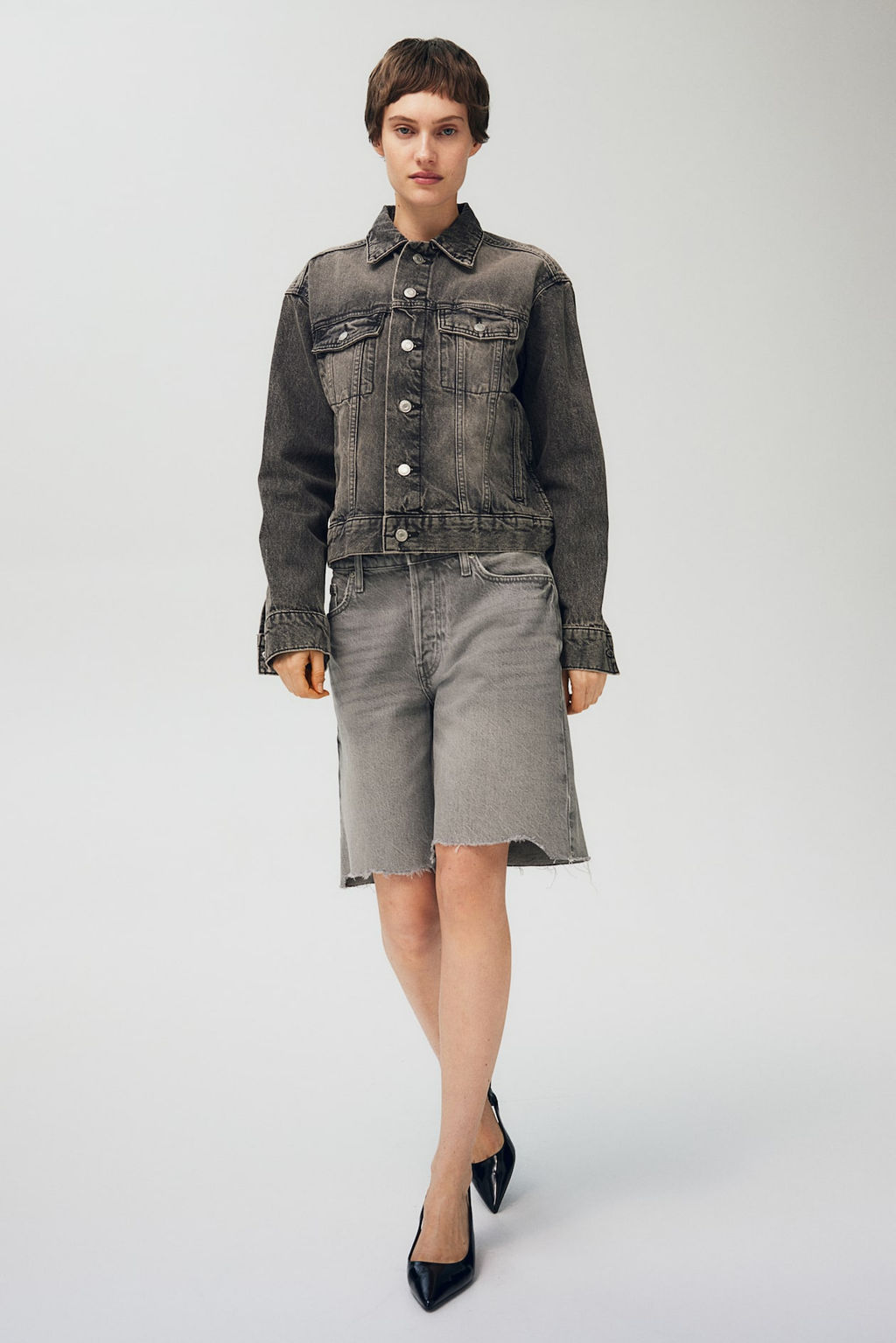 Vaquero corto Baggy Low - H&m фото 2