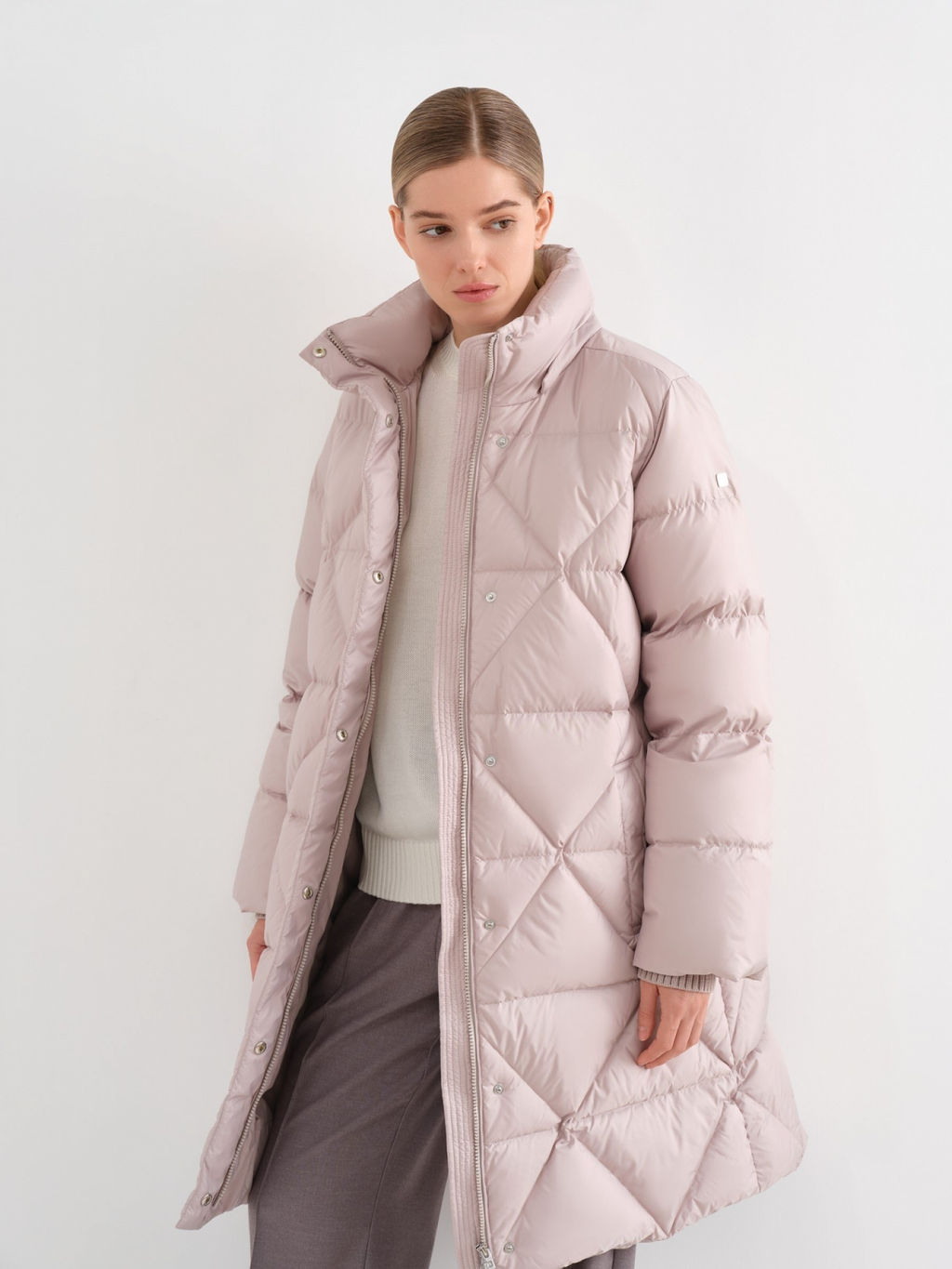 Conso/WDM 230553 - lilac mist Пуховое пальто  фото 2