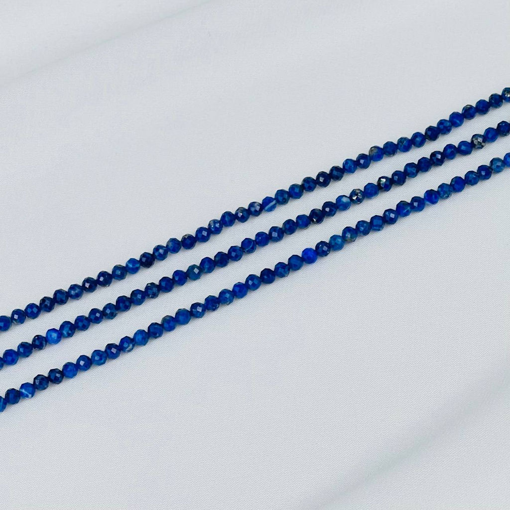 Бусины для украшений из Лазурита (120 бусин) 39 см